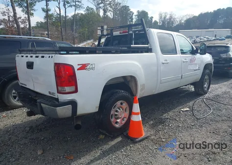 2008 GMC Sierra 2500Hd Slt из США, поврежденный, VIN 1GTHK23658F151272